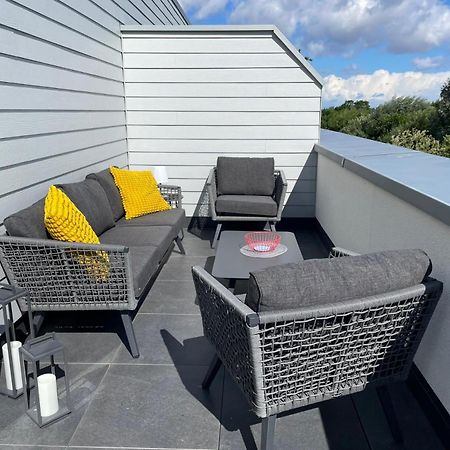 Dorumer Sielhuus 19 Mit Dachterrasse Und Sauna Esterno foto