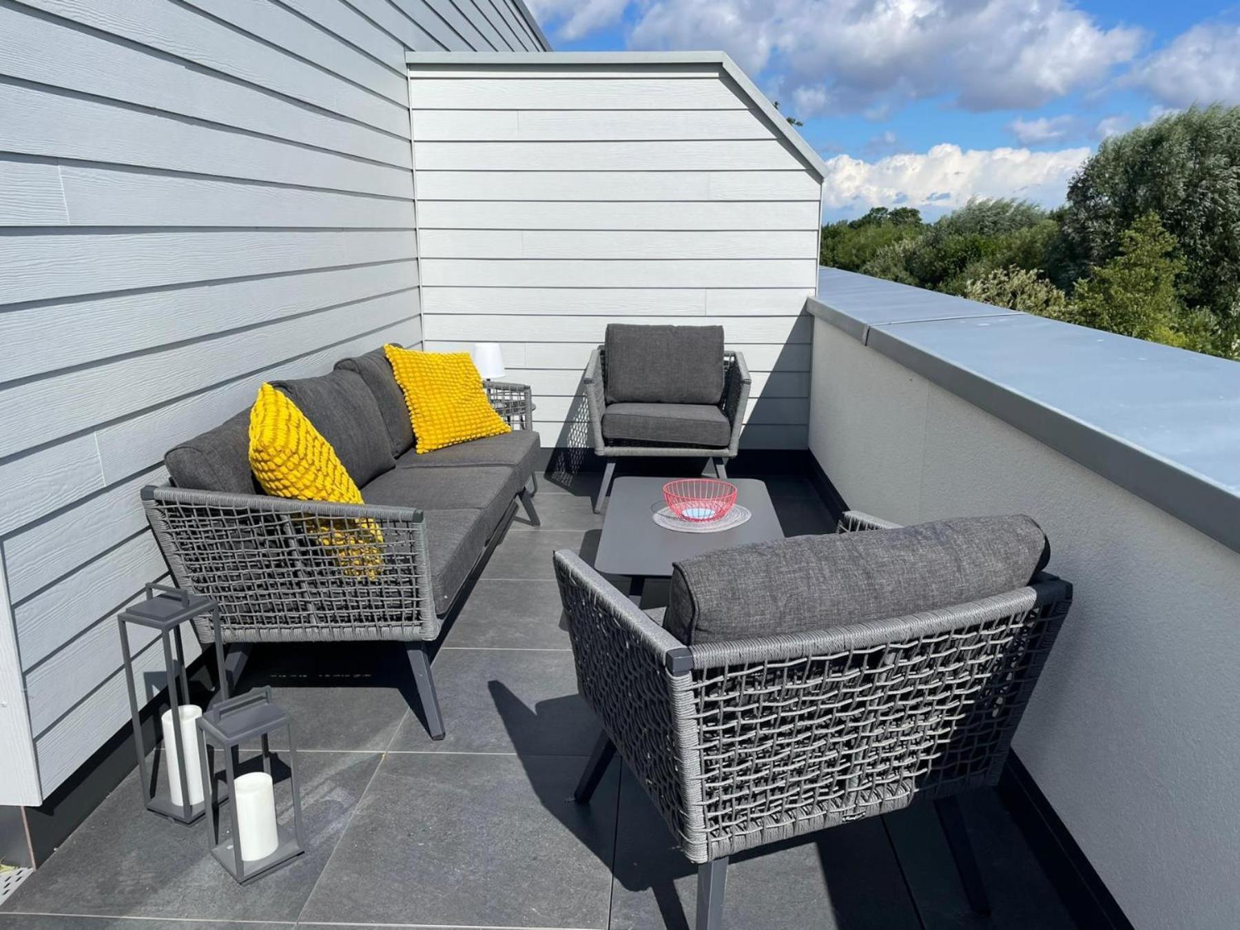 Dorumer Sielhuus 19 Mit Dachterrasse Und Sauna Esterno foto